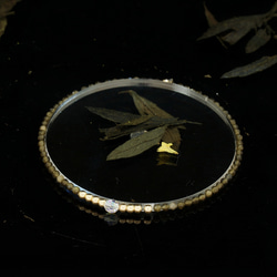輕奢風金曜石14K包金 GF Swarovski 配珠水晶手鍊 ( Gold Obsidian Bracelet ) 第6張的照片