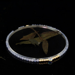 輕奢風坦桑石14K包金 GF Swarovski 配珠水晶手鍊 ( Tanzanite Bracelet ) 第6張的照片