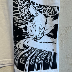 猫さん　メンズ半袖Tシャツ 送料無料　綿100%【S～XL】 3枚目の画像