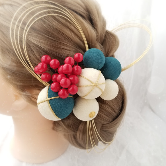 花日和 ーhanabiyoriー 和装 玉かんざし 和玉 成人式髪飾り 卒業