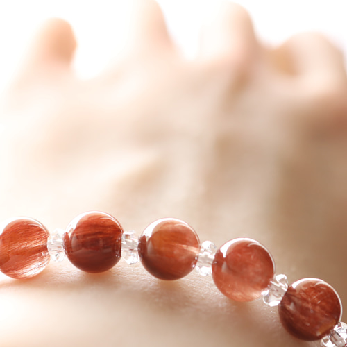 スーパープレミアムブレス☆ルチルを愛する人の為に☆レッドルチル  