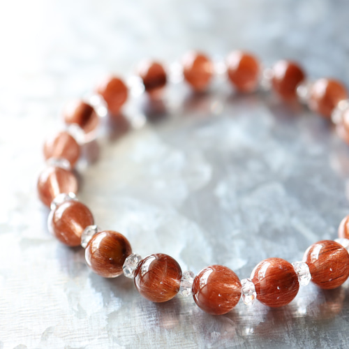 スーパープレミアムブレス☆ルチルを愛する人の為に☆レッドルチル  