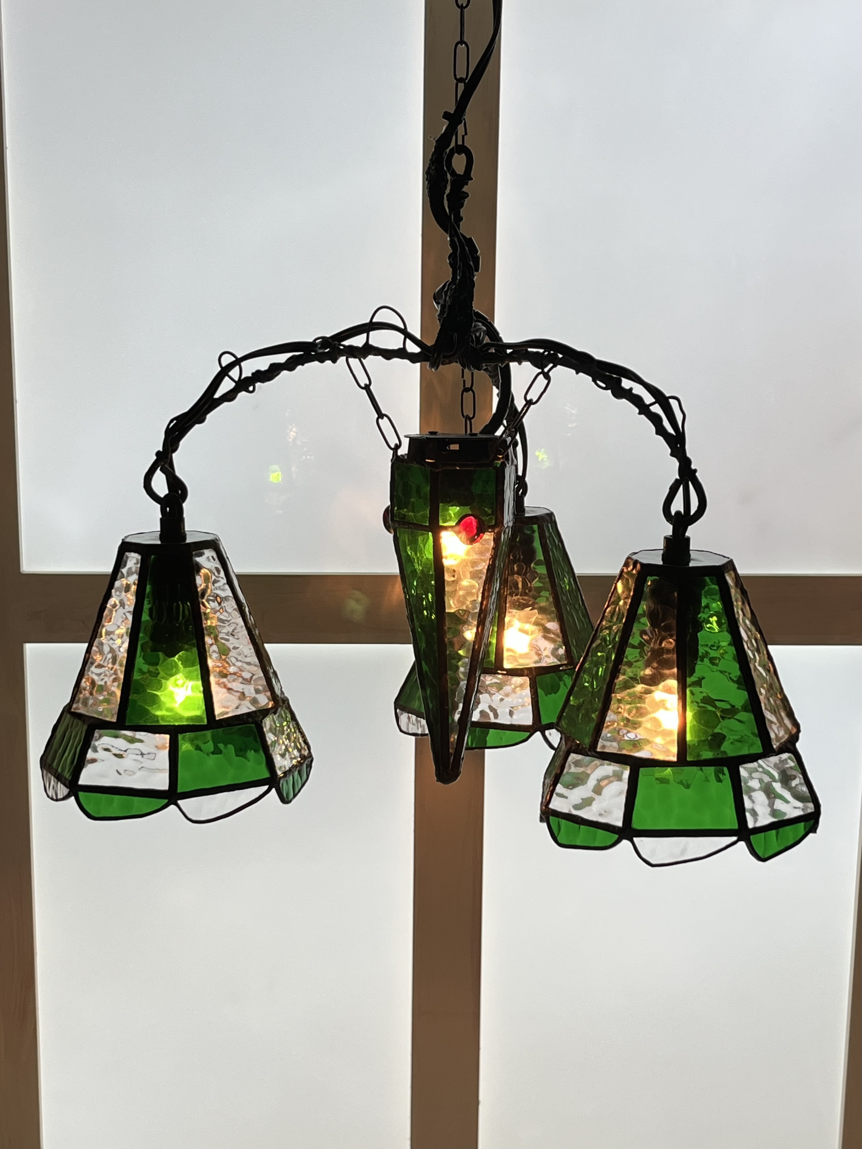 シャンデリア風ランプ