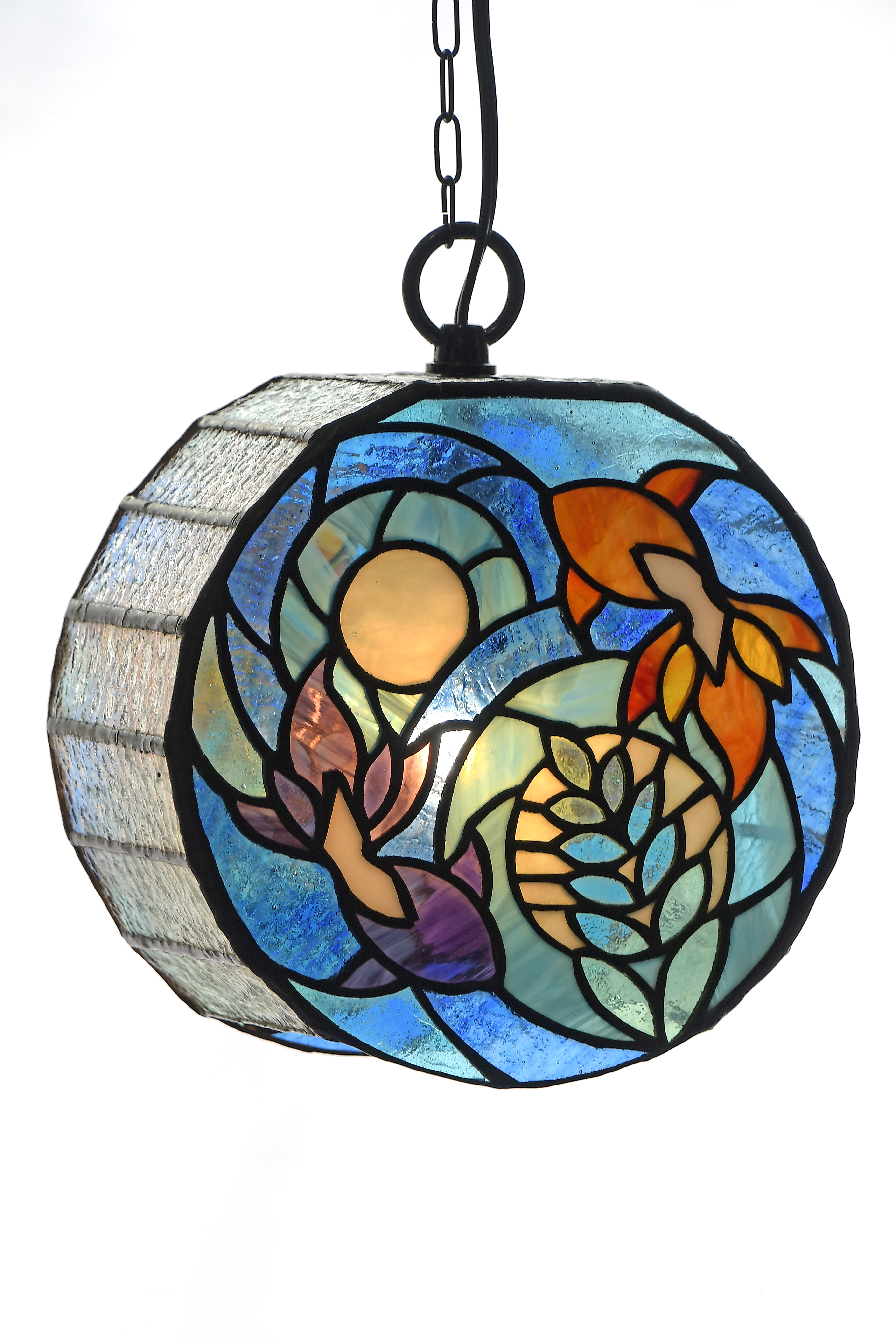 金魚鉢風ランプ