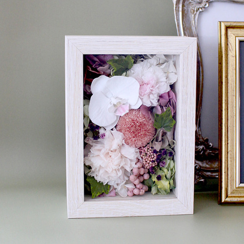 お供え お悔やみ 初盆新盆 喪中 FUNERALガラスウッドフレームS