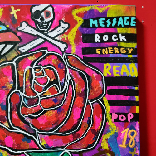 作品整理SALE】The Rose and the Cross 現代アート 絵画