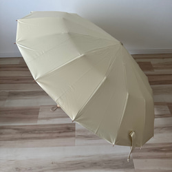 日傘 雨傘 折りたたみ傘 和傘 骨16本 晴雨兼用 完全遮光 UVカット E2/小花マルチカラー 3枚目の画像
