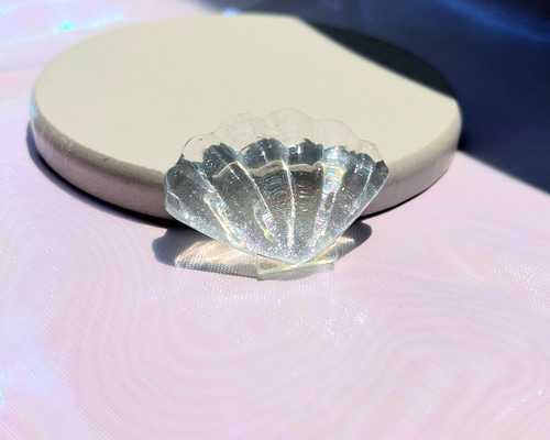 No1071 ローズクォーツ シェル 貝殻 貝 オブジェ 置物 No1071 ローズクォーツ シェル 貝殻 貝 オブジェ 置物