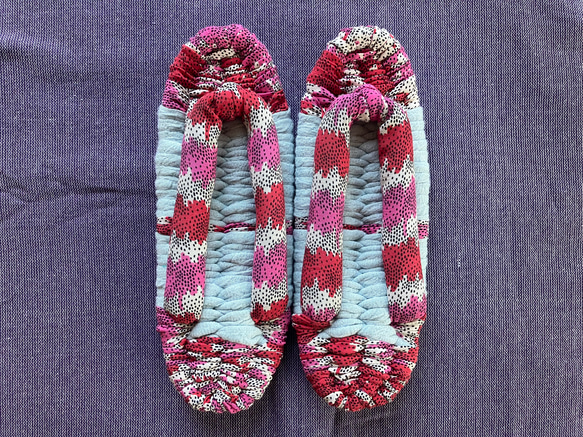 布ぞうり indoor cloth sandals (全長:24.0cm, 幅: 最大8.7cm) PN: 230701 2枚目の画像