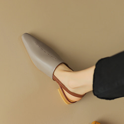 女式真皮鞋通勤步行鞋拇趾外翻涼鞋拖鞋 22 厘米-24.5 厘米 #775⭐免運費⭐ 第8張的照片