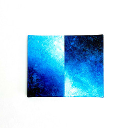 【零095】絵画  宇宙 青 空 海  抽象画 原画  インテリア 1枚目の画像