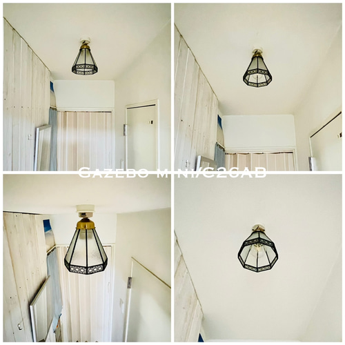 シーリングライト Gazebo/C-26AB ガゼボ E26ソケット 照明器具 照明 Gazebo mini/C26AB ガゼボ ミニ シーリングライト E26磁器