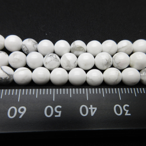 ハウライト(マグネサイト)】/玉size(約6㎜)/1set(30玉)/肉体を良い状態