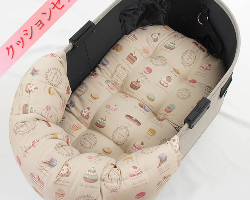 ペット用品　ひま　あごのせクッション　ジャバラ　敷クッション　ハンドメイド 楽天市場】ペットカート クッション あごのせ 犬 カート