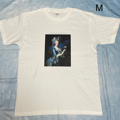 マリーアントワネット 綿5.6オンスTシャツMサイズ 白 SMLサイズも有り