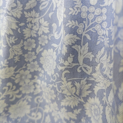秋冬　パープル系　裾にリバティフリル　ティアードスカート　リバティスカート 10枚目の画像