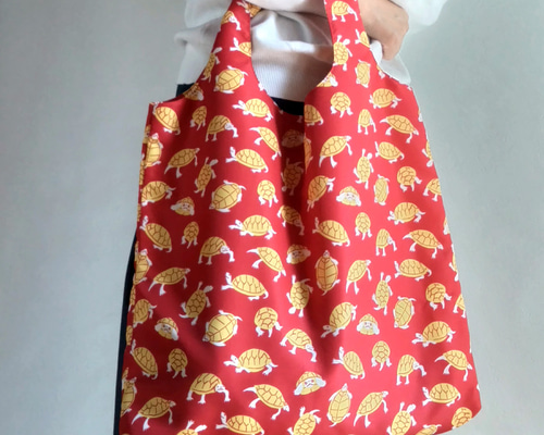 MarchAprilMay 赤 エコバッグ MarchAprilMay 赤 エコバッグ