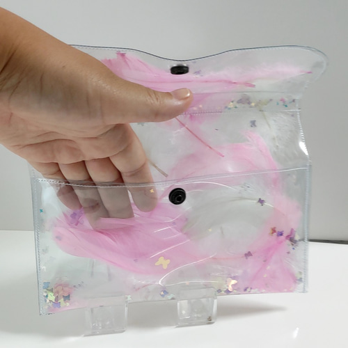 ベルサイユのばら アナスイ クラッチバッグ クリアポーチ ANNA SUI×7MANGA/ベルサイユのばら/クリアポーチ(大)（ポーチinポーチ）