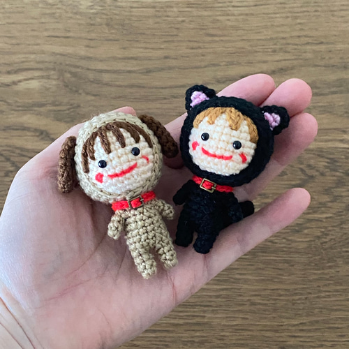 小さな着ぐるみあみぐるみ♪*いぬちゃん* あみぐるみ amidoki 通販