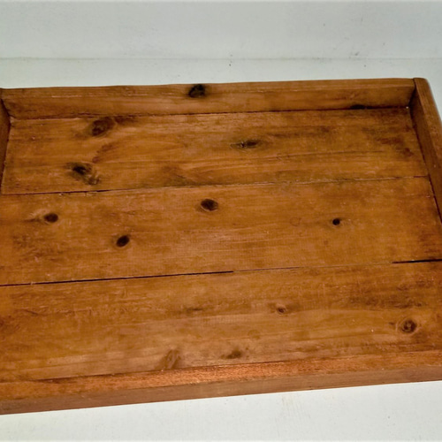 焼杉）柿渋塗杉板お盆Sサイズ その他キッチン小物 ヒロ工房 通販