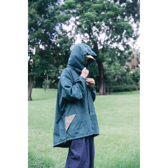 ユニセックス】6dots撥水防風素材のマウンテンパーカー