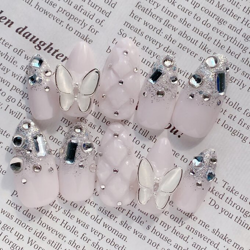 キルティングのワンホンネイルチップ ネイルチップ（つけ爪） ネイル  