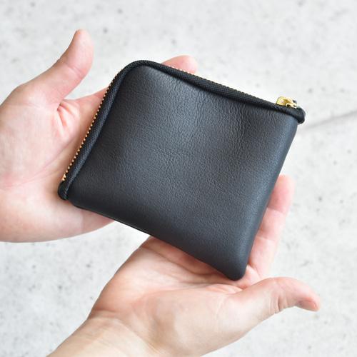 漁師の娘サイフ 黒色 ワニ 箱付き その他ミニ財布・コンパクト財布