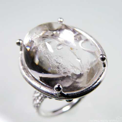 水入り水晶 リング / Enhydro Quartz Ring 指輪・リング NATSU