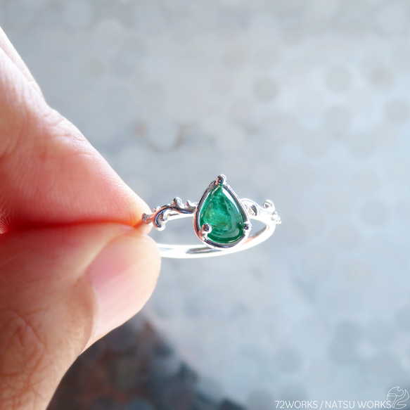 エメラルド リング / Emerald Ring A 8枚目の画像