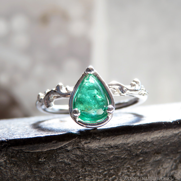エメラルド リング / Emerald Ring A 4枚目の画像