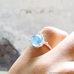 アクアマリン リング / Aquamarine Ring A 5枚目の画像