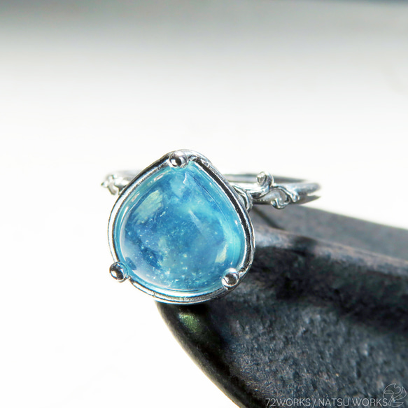 アクアマリン リング / Aquamarine Ring A 4枚目の画像