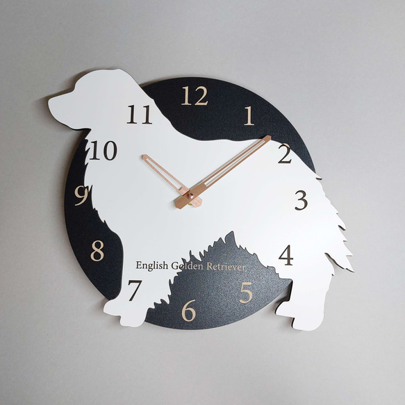 期間限定値下げ3000円引き】【名前入れ】 はみ出し壁掛け時計