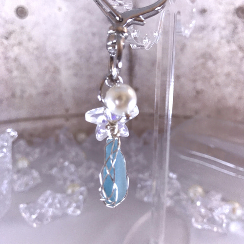 シーグラスキーホルダー 9828d9dc7fdd6e69dd3ba983af2d6e