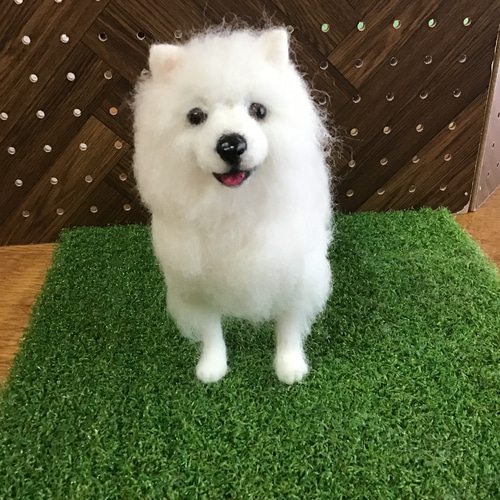 サモエド 羊毛フェルト コーギー大好きママ 通販 16288936