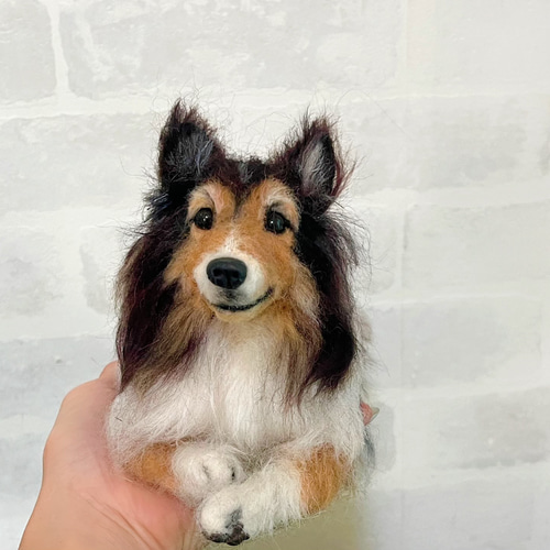 ずっと一緒 シェルティ♡大切な家族を再現♡シェットランド