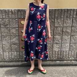 着物(絣)リメイクワンピース ワンピース Futari 通販 1289758 着物(絣)リメイクワンピース ワンピース Futari 通販 1289758