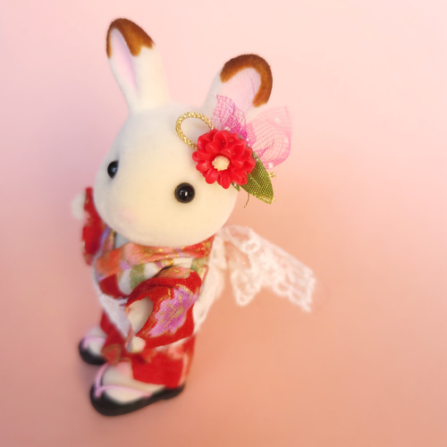 シルバニアファミリー 浴衣セット 着物 女の子 こどもサイズ