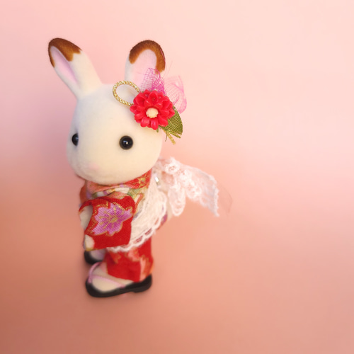 シルバニアファミリー 浴衣セット 着物 女の子 こどもサイズ