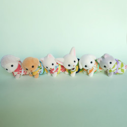 ぽん様 シルバニアファミリー 浴衣セット 着物 男の子 こどもサイズ