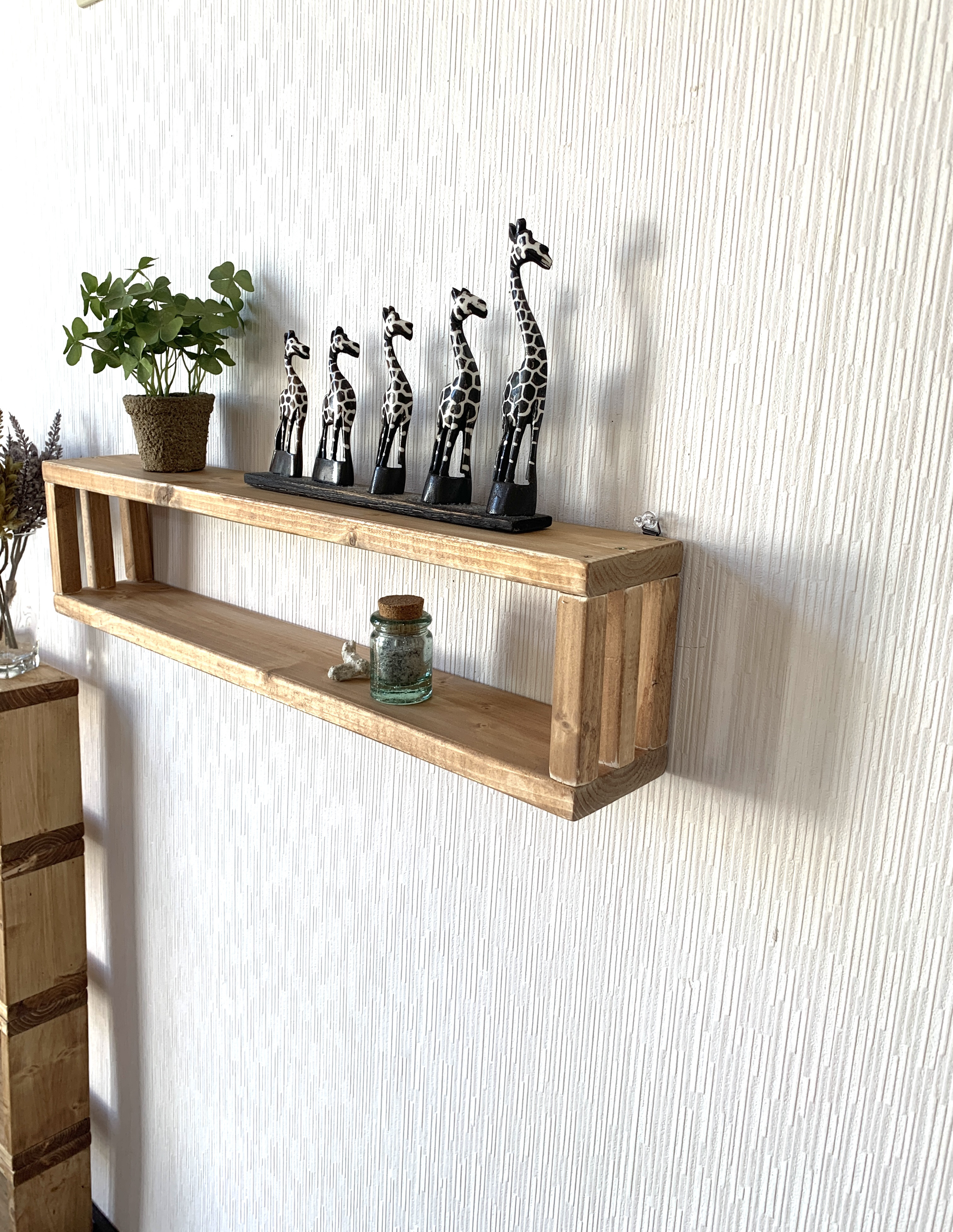 ハンドメイド 脚付き格子棚・ラック オーダー受け付けます。