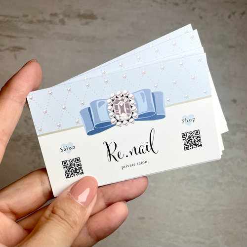 ショップカード アクセサリー台紙 サンキューカード 名刺 ★No.294 ショップカード アクセサリー台紙 サンキューカード 名刺 ☆No.604