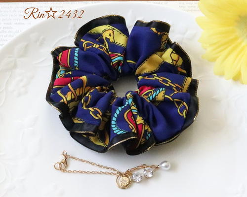 恋と深空 シン グッズ スカーフ シュシュ 特典付き 恋と深空 シン 深淵の主 シュシュ スカーフ セット 公式品