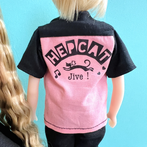 ピンク ロカビリーシャツ リカちゃん リカちゃんボーイフレンド その他