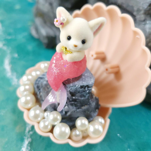 シルバニアファミリー ちいさい赤ちゃん服 人魚姫 ピンク