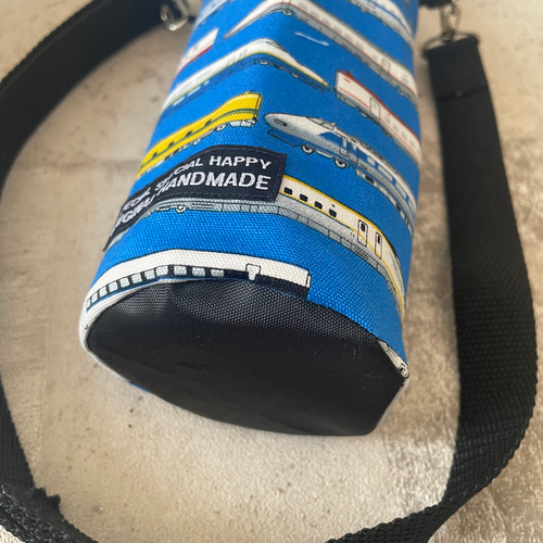 夏応援】traintrain＊新幹線＊電車保冷＊ボトルカバー＊水筒カバー