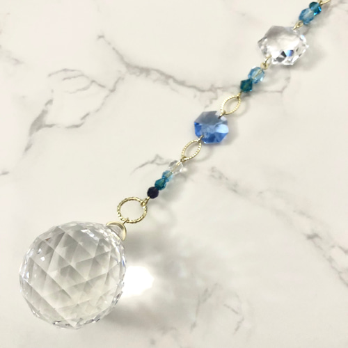 青空のサンキャッチャー サンキャッチャー Luce⭐︎ハンドメイド