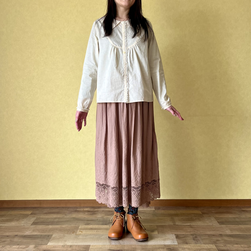 新色登場】ズボスカパン(透かしレースver.)ペチコート付きスカート