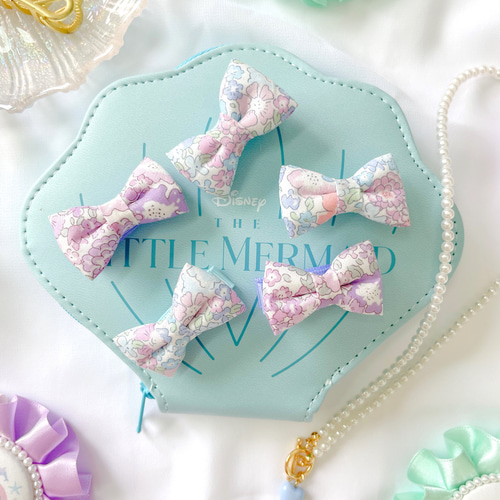 ⓝⓔⓦ【ぷっくり編みリボン】ベビーヘアクリップキッズヘア