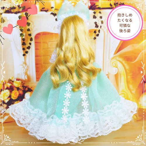 リカちゃん プリンセスドレス ハンドメイド服 ドール服 人形服